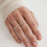 THE BAMBOO PAVE RING
