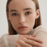 THE BAMBOO PAVE WRAP RING