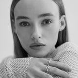 THE BAMBOO PAVE RING