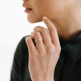 THE BEZEL SET DIAMOND RING