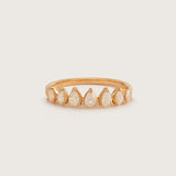 PEAR CUT DIAMOND BAND