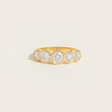 THE BEZEL SET FIVE STONE RING