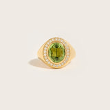 THE PROPER SIGNET - GREEN TOURMALINE