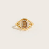 THE CHAMPAGNE DIAMOND RING