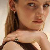 THE PROPER SIGNET - GREEN TOURMALINE