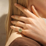 THE PROPER SIGNET - GREEN TOURMALINE