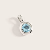 THE BOMBE` PENDANT - AQUAMARINE