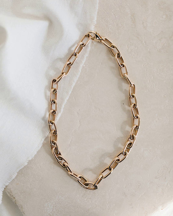 THE GOLD LINK NECKLACE